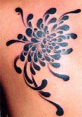 a beatiful pattern tattoo