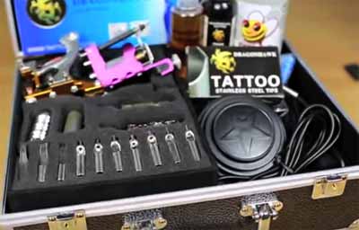 complete set of tattoo supplies for novices